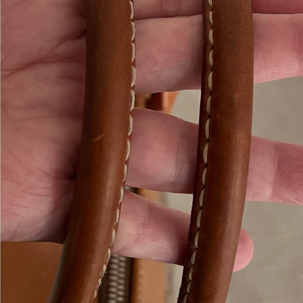 Dooney & Bourke Monogram Canvas and Leather Handbag - Picture 5 of 16